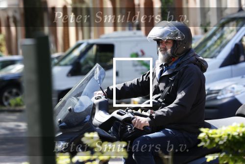 Amsterdam 19 mei 2020
Ferry de Kok op zijn driewieler motor MP3