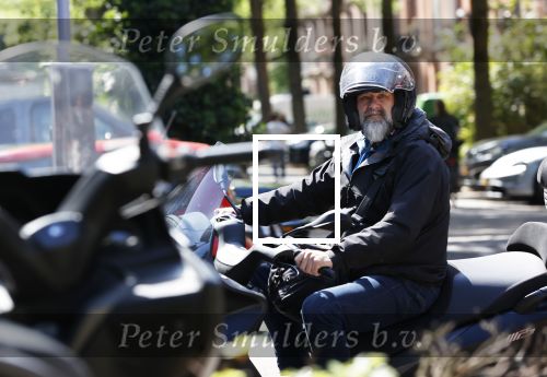 Amsterdam 19 mei 2020
Ferry de Kok op zijn driewieler motor MP3