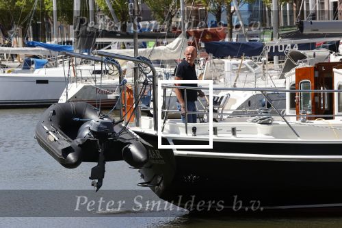 Harlingen 28 mei 2020
Frits Wester en een vriend (Jaap) varen de haven van Harlingen uit met de zeilboot van Frits