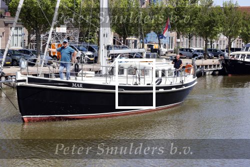 Harlingen 28 mei 2020
Frits Wester en een vriend (Jaap) varen de haven van Harlingen uit met de zeilboot van Frits