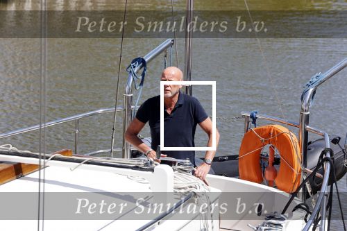 Harlingen 28 mei 2020
Frits Wester en een vriend (Jaap) varen de haven van Harlingen uit met de zeilboot van Frits