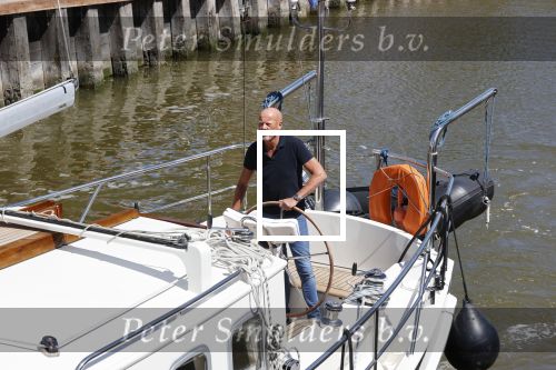 Harlingen 28 mei 2020
Frits Wester en een vriend (Jaap) varen de haven van Harlingen uit met de zeilboot van Frits