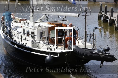 Harlingen 28 mei 2020
Frits Wester en een vriend (Jaap) varen de haven van Harlingen uit met de zeilboot van Frits