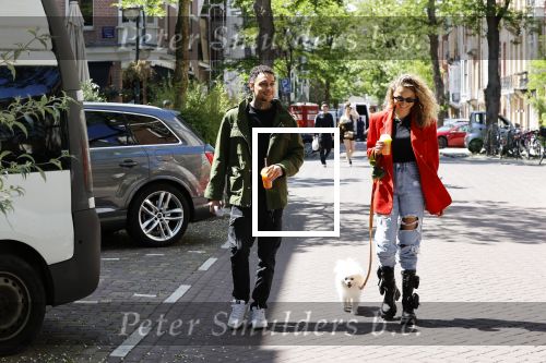 Amsterdam 27 mei 2020
Gregory v d Wiel en zijn vriendin Rose Bertram zijn weer terug naar Nederrland verhuisd.