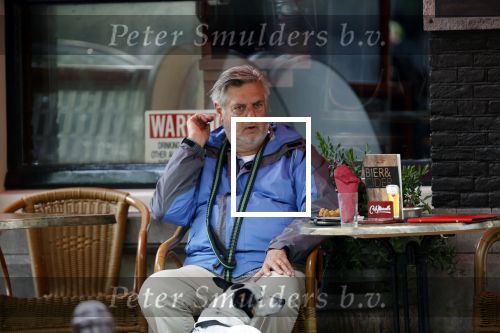 Amsterdam 7 juni 2020
Hans v d Togt met wijntje bitterballen en hondje op terras.