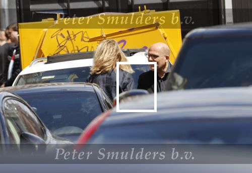 Amsterdam 23 mei 2020
Jaap v Zweden op de fiets op de pc Hooftstraat. Jaap kust zijn vrouw Aaltje