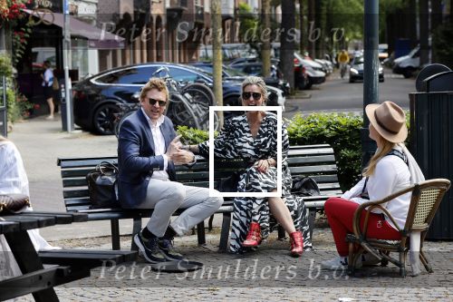 Amsterdam 27 mei 2020
Jair Ferwerda en Dymphie Juffermans - Geurts overleggen over nieuwe programma