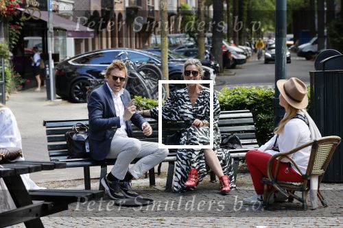 Amsterdam 27 mei 2020
Jair Ferwerda en Dymphie Juffermans - Geurts overleggen over nieuwe programma