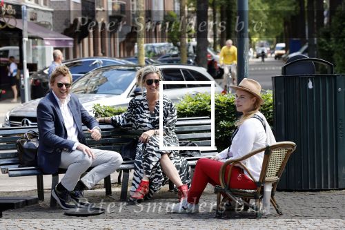 Amsterdam 27 mei 2020
Jair Ferwerda en Dymphie Juffermans - Geurts overleggen over nieuwe programma