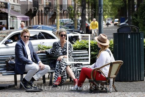 Amsterdam 27 mei 2020
Jair Ferwerda en Dymphie Juffermans - Geurts overleggen over nieuwe programma