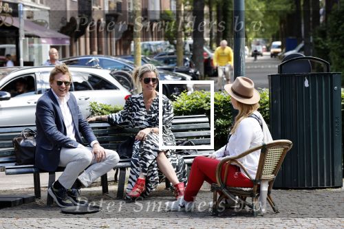 Amsterdam 27 mei 2020
Jair Ferwerda en Dymphie Juffermans - Geurts overleggen over nieuwe programma