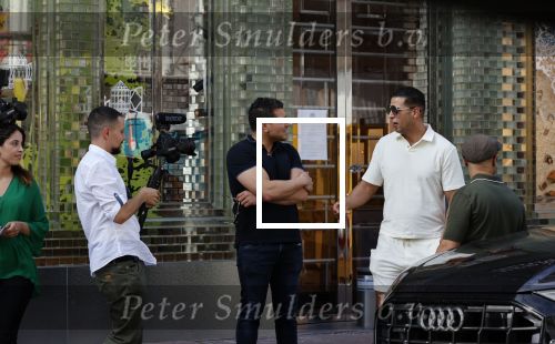 Amsterdam 26 mei 2020
Jalal Oba tijdens opnames voor een soap voor You Tube