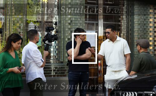 Amsterdam 26 mei 2020
Jalal Oba tijdens opnames voor een soap voor You Tube