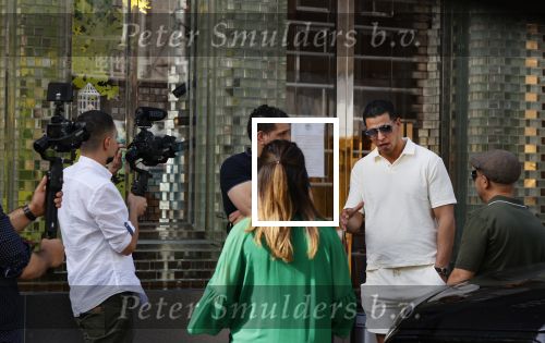 Amsterdam 26 mei 2020
Jalal Oba tijdens opnames voor een soap voor You Tube