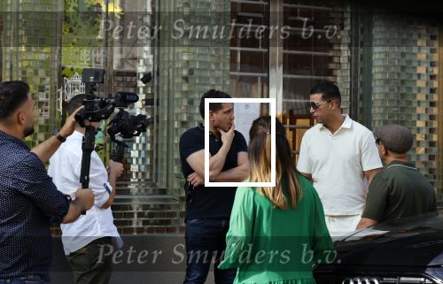 Amsterdam 26 mei 2020
Jalal Oba tijdens opnames voor een soap voor You Tube