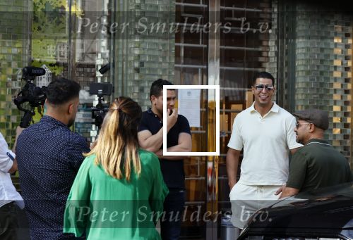 Amsterdam 26 mei 2020
Jalal Oba tijdens opnames voor een soap voor You Tube