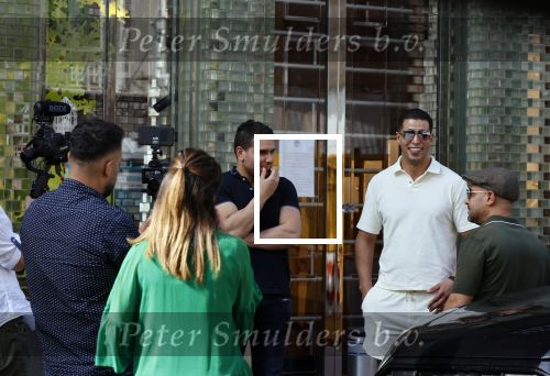 Amsterdam 26 mei 2020
Jalal Oba tijdens opnames voor een soap voor You Tube