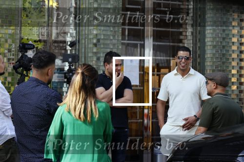 Amsterdam 26 mei 2020
Jalal Oba tijdens opnames voor een soap voor You Tube