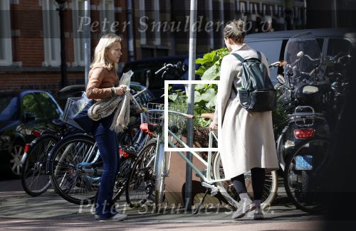 Amsterdam 6 mei 2020
Jennifer Hofman werkt parttime in het restaurant van haar vriend