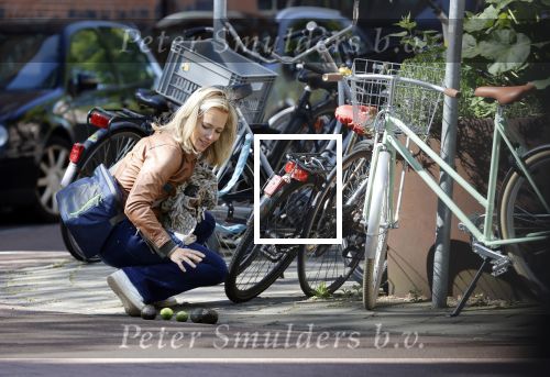 Amsterdam 6 mei 2020
Jennifer Hofman werkt parttime in het restaurant van haar vriend