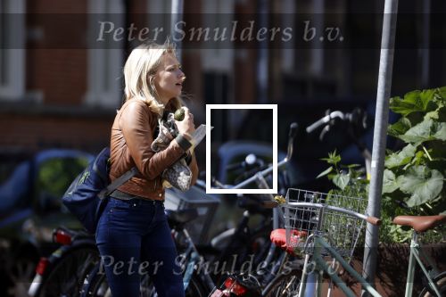 Amsterdam 6 mei 2020
Jennifer Hofman werkt parttime in het restaurant van haar vriend