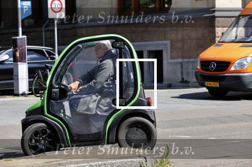 Amsterdam 15 mei 2020
Jeroen en Herman Krabbe in hun biro karretje