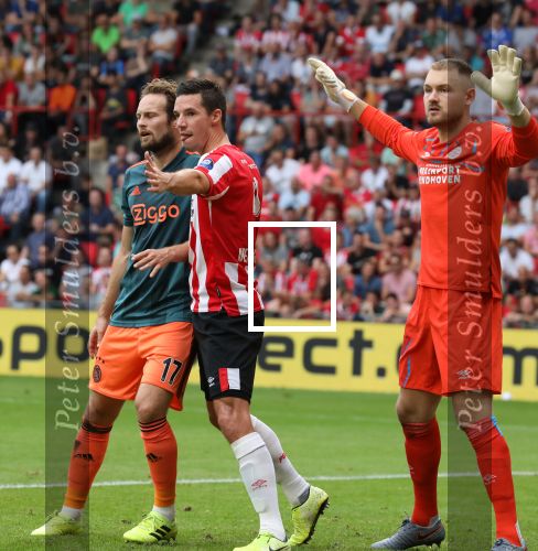 Eindhoven, 22 September 2019 Kompetitiewedstrijd PSV-AJAX, eindstand 1-1
Seiozen 2019/2020
Jeroen Zoet Nick Viergever Daley Blind