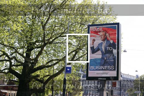 Amsterdam 9 mei 2020
Reclame Jort Kelder voor Suit supply