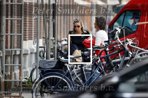 Amsterdam 7 mei 2020
Kasja Ollongren met haar partner irene v d Brekel