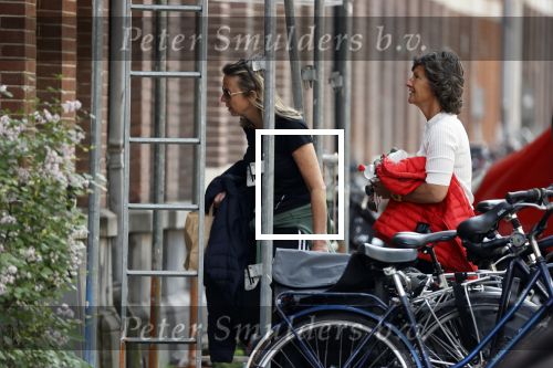 Amsterdam 7 mei 2020
Kasja Ollongren met haar partner irene v d Brekel
