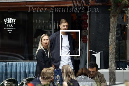 Amsterdam 8 juni 2020
Kjell Scherpen met zijn vriendin Annna Schuler