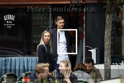 Amsterdam 8 juni 2020
Kjell Scherpen met zijn vriendin Annna Schuler