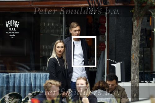 Amsterdam 8 juni 2020
Kjell Scherpen met zijn vriendin Annna Schuler