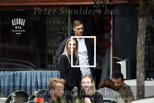 Amsterdam 8 juni 2020
Kjell Scherpen met zijn vriendin Annna Schuler