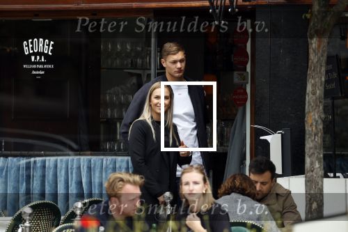 Amsterdam 8 juni 2020
Kjell Scherpen met zijn vriendin Annna Schuler