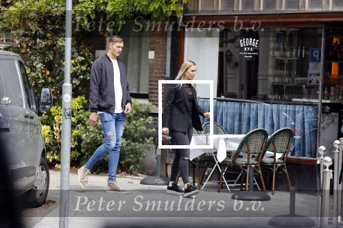 Amsterdam 8 juni 2020
Kjell Scherpen met zijn vriendin Annna Schuler