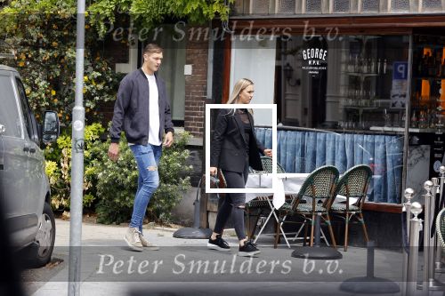 Amsterdam 8 juni 2020
Kjell Scherpen met zijn vriendin Annna Schuler