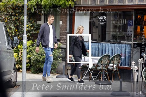 Amsterdam 8 juni 2020
Kjell Scherpen met zijn vriendin Annna Schuler