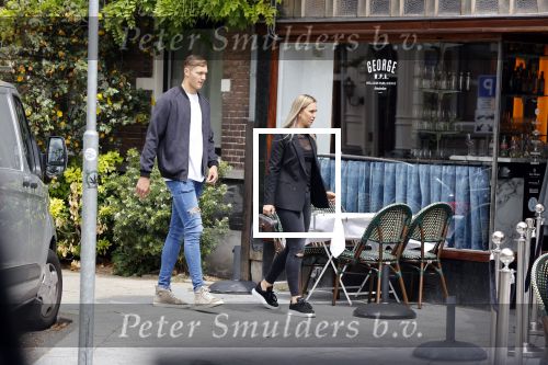 Amsterdam 8 juni 2020
Kjell Scherpen met zijn vriendin Annna Schuler