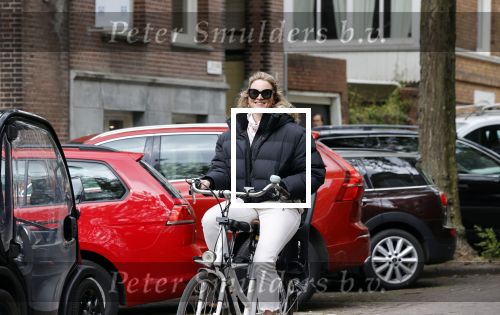 Amsterdam 15 mei 2020
Lieke v Lexmond op de fiets in Amsterdam