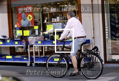 Amsterdam 18 mei 2020
Maarten Spanjer op de fiets in Amsterdam