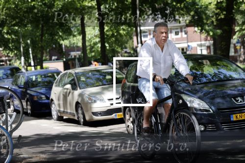 Amsterdam 18 mei 2020
Maarten Spanjer op de fiets in Amsterdam