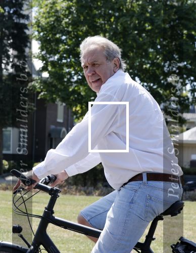 Amsterdam 18 mei 2020
Maarten Spanjer op de fiets in Amsterdam