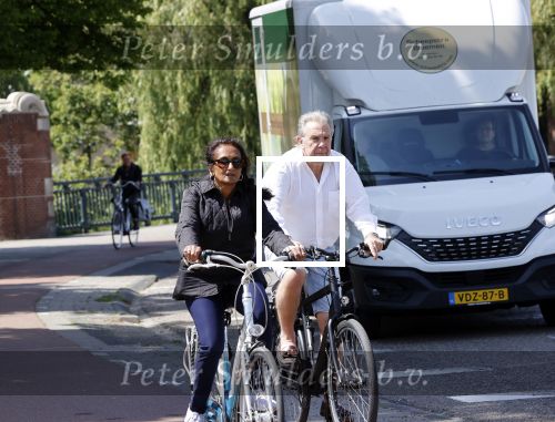 Amsterdam 18 mei 2020
Maarten Spanjer op de fiets in Amsterdam