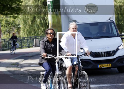 Amsterdam 18 mei 2020
Maarten Spanjer op de fiets in Amsterdam
