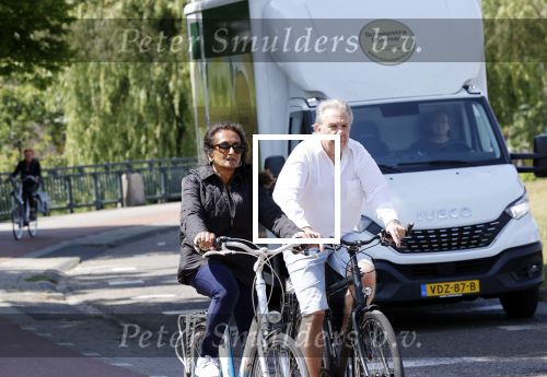 Amsterdam 18 mei 2020
Maarten Spanjer op de fiets in Amsterdam
