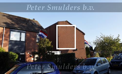 Weesp 5 mei 2020
Huizen in Weesp met de nederlandse vlag ivm bevrijdingsdag.
