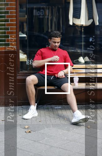 Amsterdam 28 mei 2020
Quincy Kluivert op de cornelis schuytstraat
