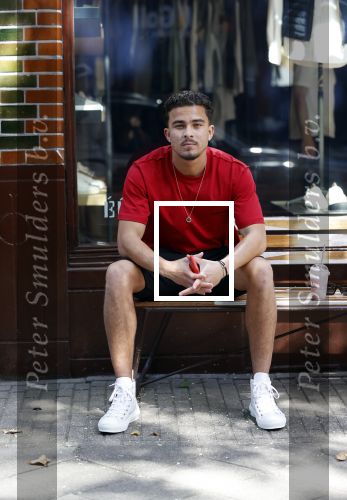 Amsterdam 28 mei 2020
Quincy Kluivert op de cornelis schuytstraat