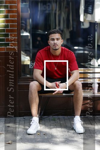 Amsterdam 28 mei 2020
Quincy Kluivert op de cornelis schuytstraat